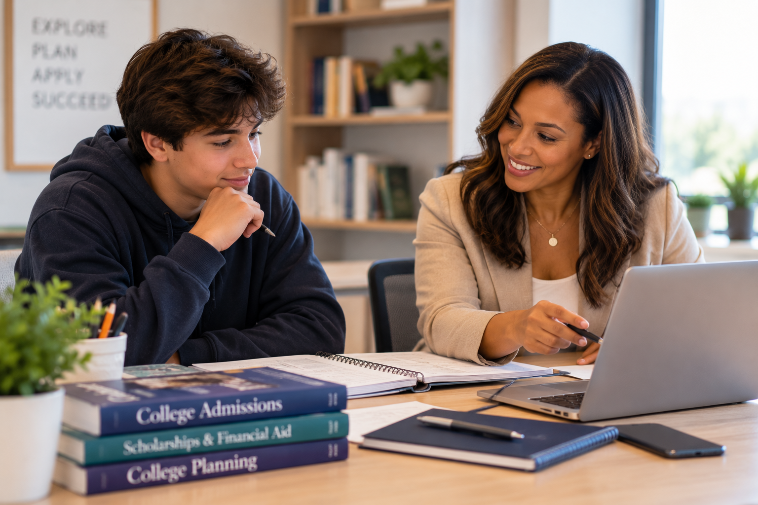 High school and college planning